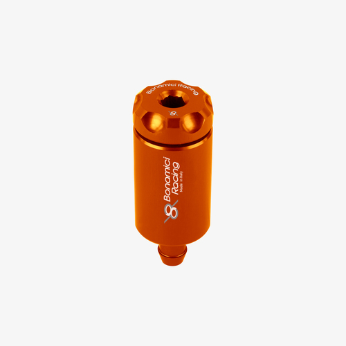 Bonamici Racing Aluminum 8ml rear oil tank - ORANGE