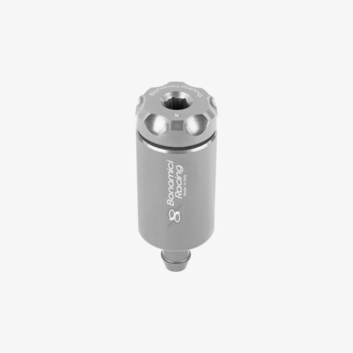 Bonamici Racing Aluminum 8ml rear oil tank - SILVER