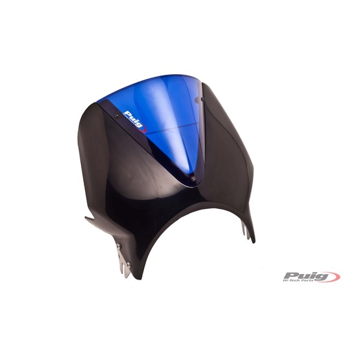 Puig WINDSCREEN VISION SEMIF. C/BLACK SCREEN C/BLUE