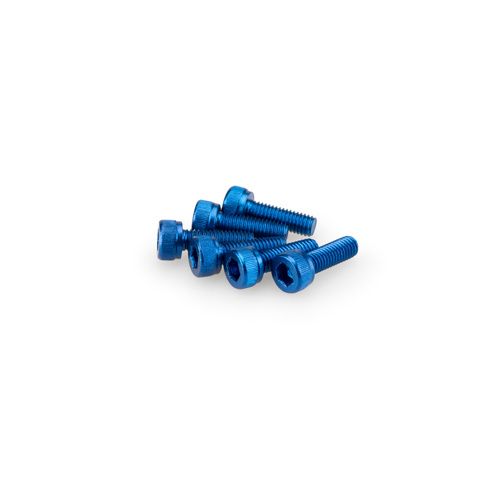 Puig KIT SCREWS ALLEN M5X15MM C/BLUE