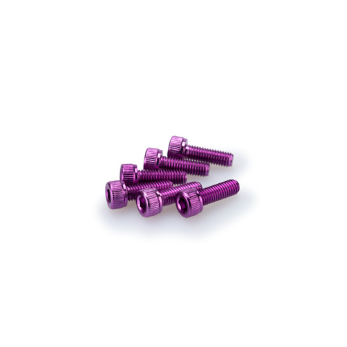 Puig KIT SCREWS ALLEN M5X15MM. C/PURPLE