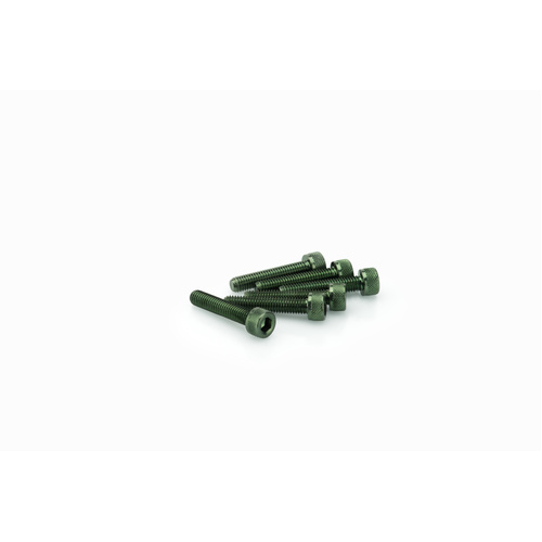 Puig KIT SCREWS ALLEN M5X25MM. C/GREEN