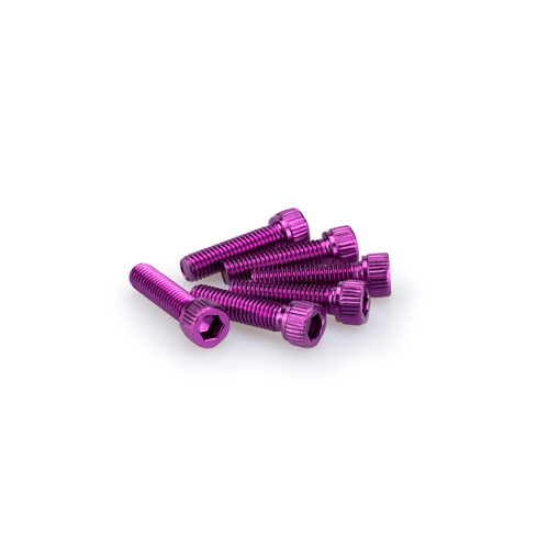 Puig KIT SCREWS ALLEN M8X30MM. C/PURPLE