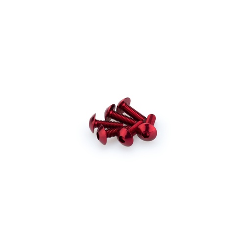 Puig KIT SCREWS DOMED M5X15MM. C/RED