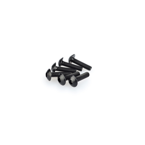 Puig KIT SCREWS DOMED M5X20MM. C/BLACK