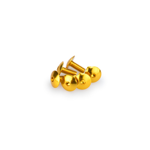 Puig KIT SCREWS DOMED M6X15MM. C/GOLD