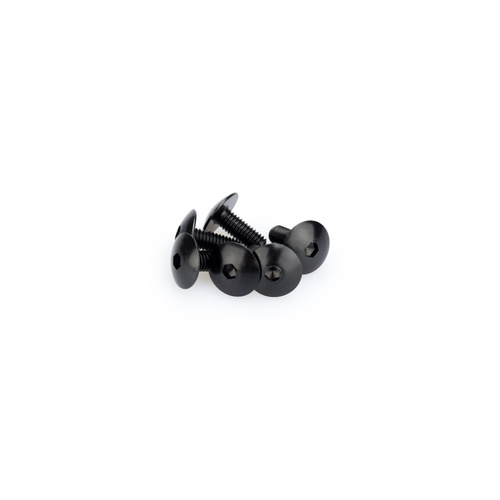 Puig KIT SCREWS DOMED M6X15MM. C/BLACK