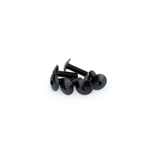 Puig KIT SCREWS DOMED M6X20MM. C/BLACK