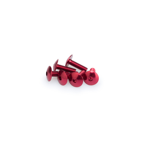 Puig KIT SCREWS DOMED M6X20MM. C/RED