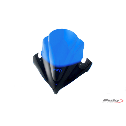 Puig RACING SCREEN YAMAHA FZ6 FAZER 04-08 C/BLUE