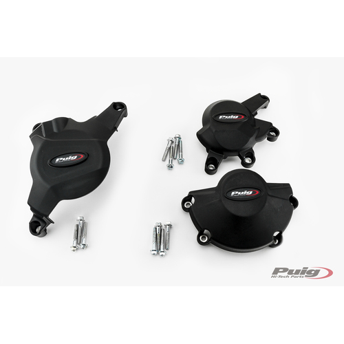 Puig KIT 3 CAPS ENGINE COVER HONDA CBR600RR 07'-16' C/B