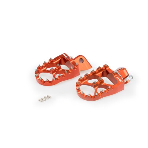 Puig FOOTPEGS HI-TECH OFF-ROAD KTM C/ORANGE