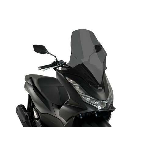 Puig WINDSHIELD V-TECHLINE HONDA PCX125 21- C/DARK SMOK