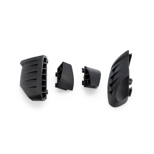 Puig RUBBER ENDS BY PAIR FR.SLIDERS PRO 2.0. C/BLACK