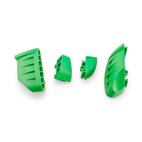 Puig RUBBER ENDS BY PAIR FR.SLIDERS PRO 2.0. C/GREEN