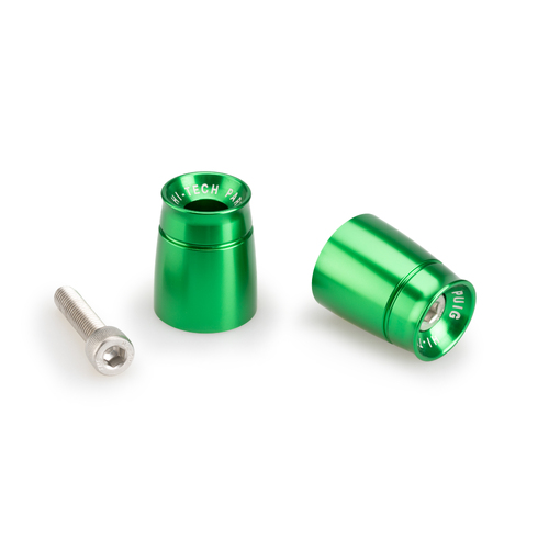 Puig BAR END ALUMINUM MOD.SPORT KAWASAKI C/GREEN