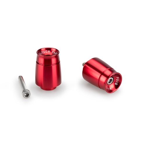 Puig BAR END ALUMINUM MOD.SPORT YAMAHA C/RED