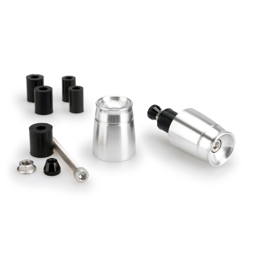 Puig BAR END ALUMINUM MOD.SPORT UNIVERSAL C/SILVER