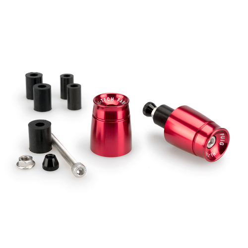 Puig BAR END ALUMINUM MOD.SPORT UNIVERSAL C/RED