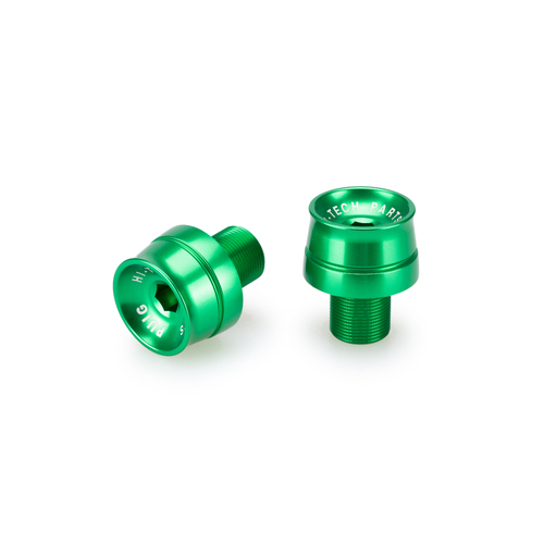 Puig BAR END ALUMINUM MOD.SPEED KAWASAKI C/GREEN