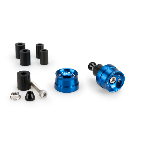 Puig BAR END ALUMINUM MOD.SPEED UNIVERSAL C/BLUE