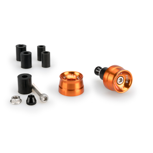 Puig BAR END ALUMINUM MOD.SPEED UNIVERSAL C/ORANGE