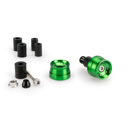 Puig BAR END ALUMINUM MOD.SPEED UNIVERSAL C/GREEN