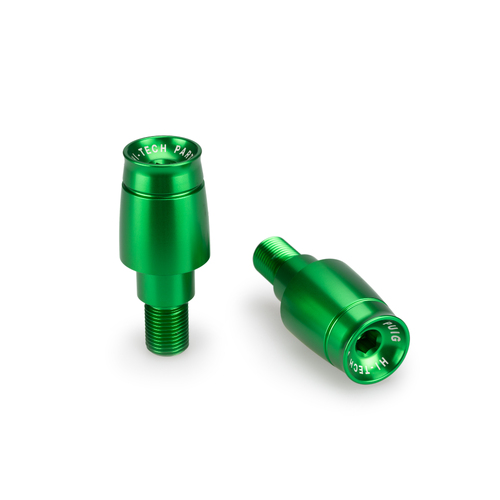 Puig BAR END ALUMINUM MOD.SPORT YAMAHA C/GREEN