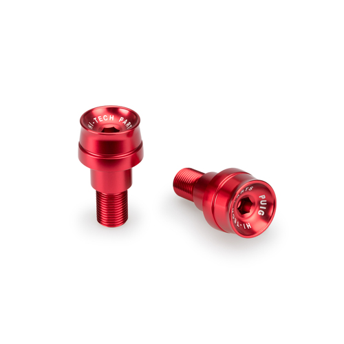 Puig BAR END ALUMINUM MOD.SPEED YAMAHA C/RED