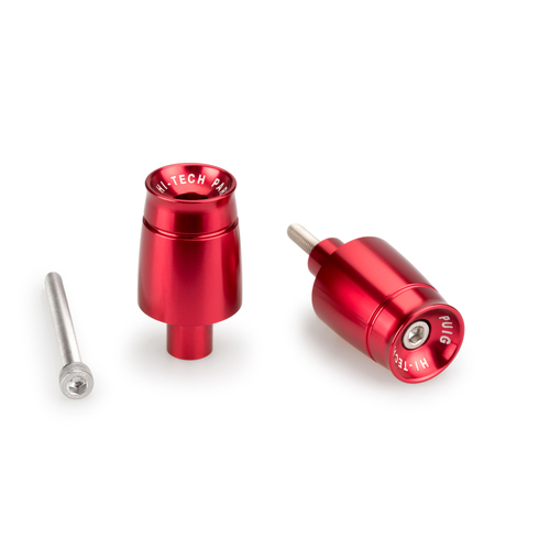 Puig BAR END ALUMINUM MOD.SPORT KAWASAKI Z650 C/RED