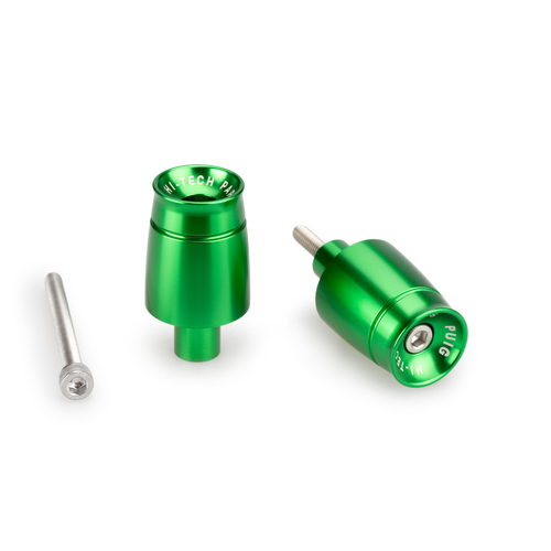 Puig BAR END ALUMINUM MOD.SPORT KAWASAKI Z650 C/GREEN