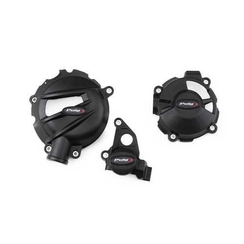 Puig KIT 3 CAPS ENGINE COVER BMW S1000XR 20'- C/BLACK