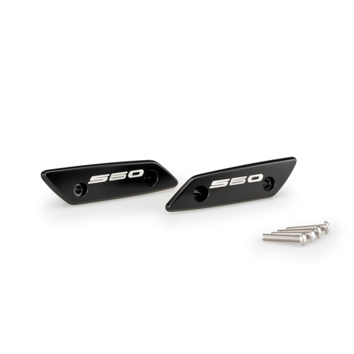 Puig MIRROR BLOCK OFF PLATE SET YAMAHA T-MAX 560/SX/DX/