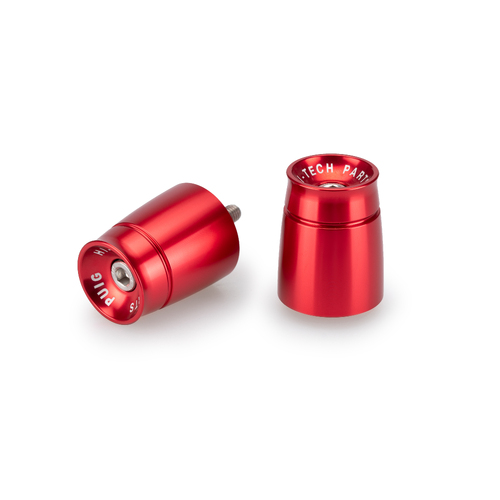 Puig BAR END ALUMINUM MOD.SPORT YAMAHA C/RED