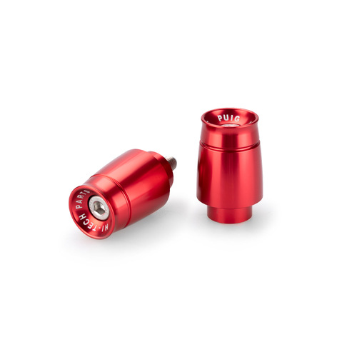 Puig BAR END ALUMINUM MOD.SPORT YAMAHA C/RED