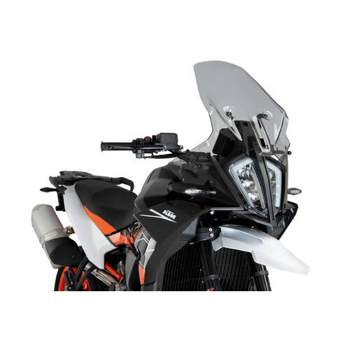 Puig Touring Screen To For KTM 890 SMT (2023 - Onwards) - Smoke