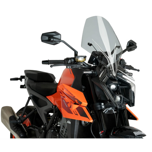 Puig New Generation Touring Screen For KTM 990 Duke/R (2024 - Onwards) - Smoke