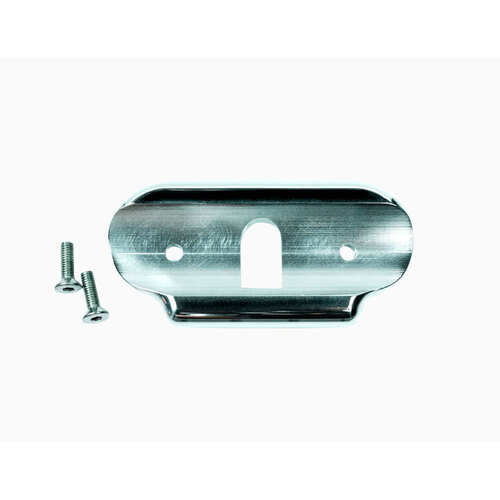 Motogadget motoscope mini combi handle bar bolt-on bracket (Silver, 1")