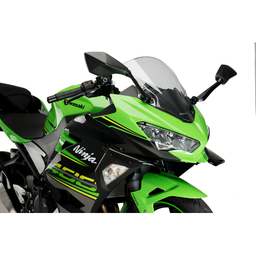 Puig DOWNFORCE SPOILERS FORKAWASAKI NINJA 400 C/BLACK