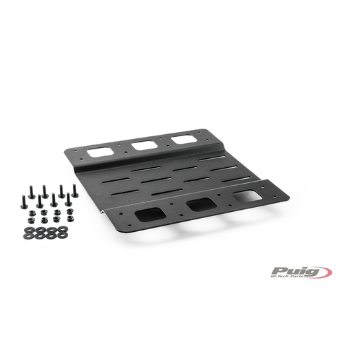 Puig METALLIC PLATE FOR TOP CASE 2328/3108 C/BLACK