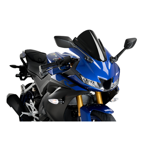 Puig Z-RACING SCREEN YAMAHA YZF-R125 19'- C/BLACK