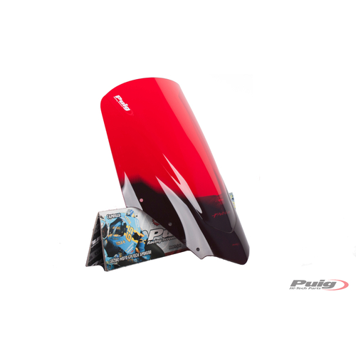 Puig RACING SCREEN YAMAHA FAZER 06-16 C/RED