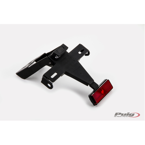 Puig LICENSE SUPPORT YAMAHA YZF R6 06-07'C/BLACK ADJUST