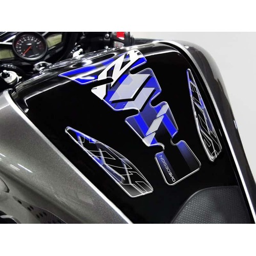 Puig TANK PAD WINGS YZF C/BLUE-BLACK