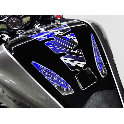 Puig TANK PAD MOD.WINGS CBR C/BLUE-BLACK