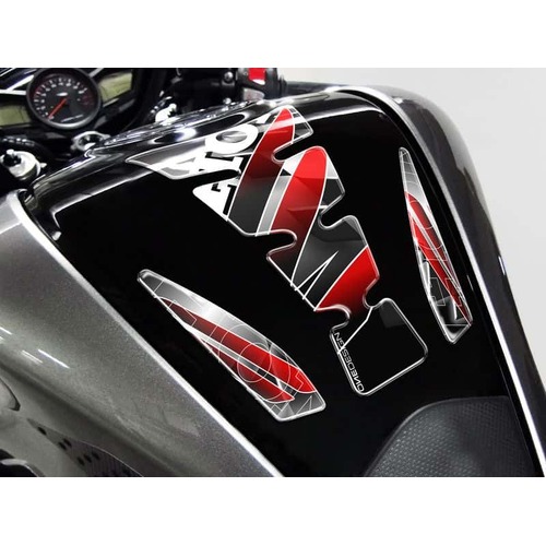 Puig TANK PAD MOD.WINGS HONDA C/GRAY-BLACK