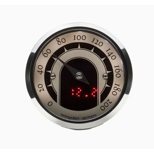 Motogadget motoscope speedster (Colour: Silver)