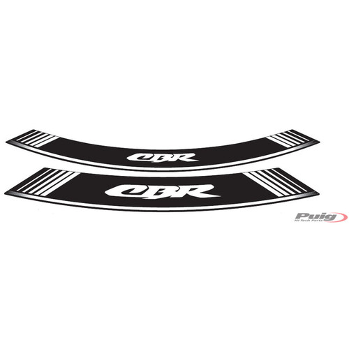 Puig KIT 8 RIM STRIPS CBR C/WHITE