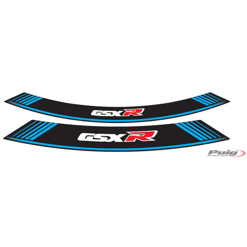 Puig KIT 8 RIM STRIPS GSXR C/BLUE