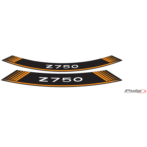 Puig KIT 8 RIM STRIPS Z750 C/ORANGE